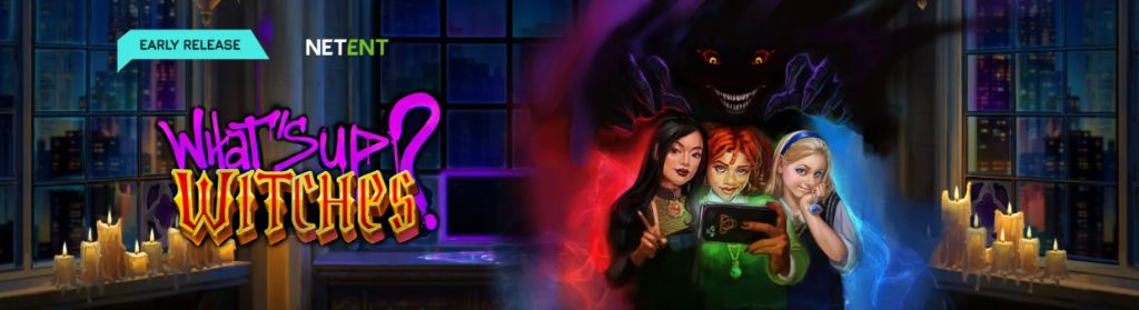 Слот What's Up Witches от NetEnt в категории новинок winity casino